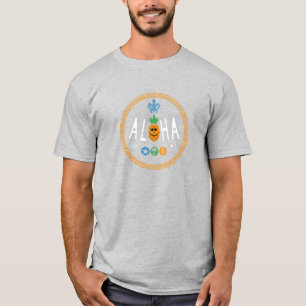 Aloha Pineapple Design - Men's Basic T-Shirt