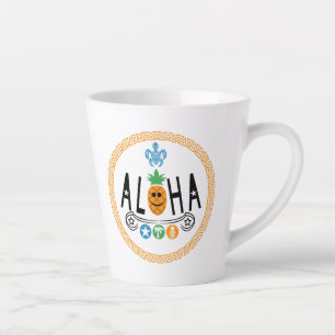 Aloha Pineapple Design - Small Latte Mug