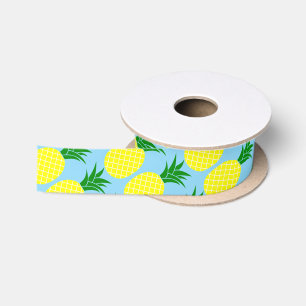 Aloha Pineapple Thunder_Cove Satin Ribbon