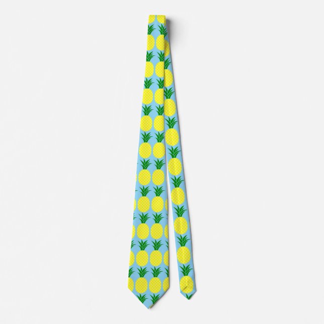 Aloha Pineapple Thunder_Cove Tie (Front)