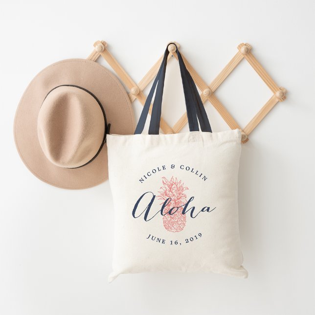 Aloha Pineapple Wedding Welcome Bag (Creator Uploaded)