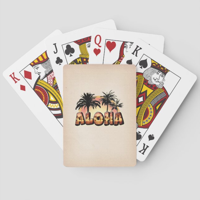 Aloha Playing Cards (Back)