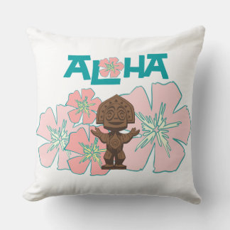 Aloha Polynesian resort pillow