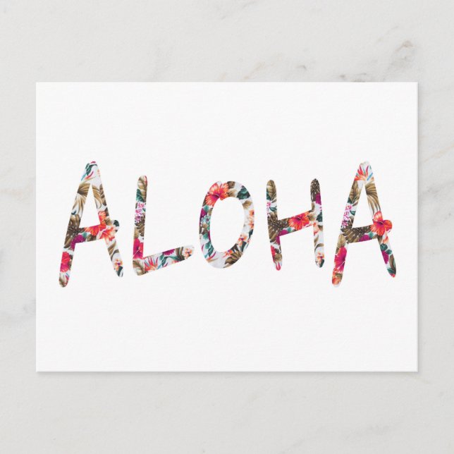 Aloha Postcard (Front)