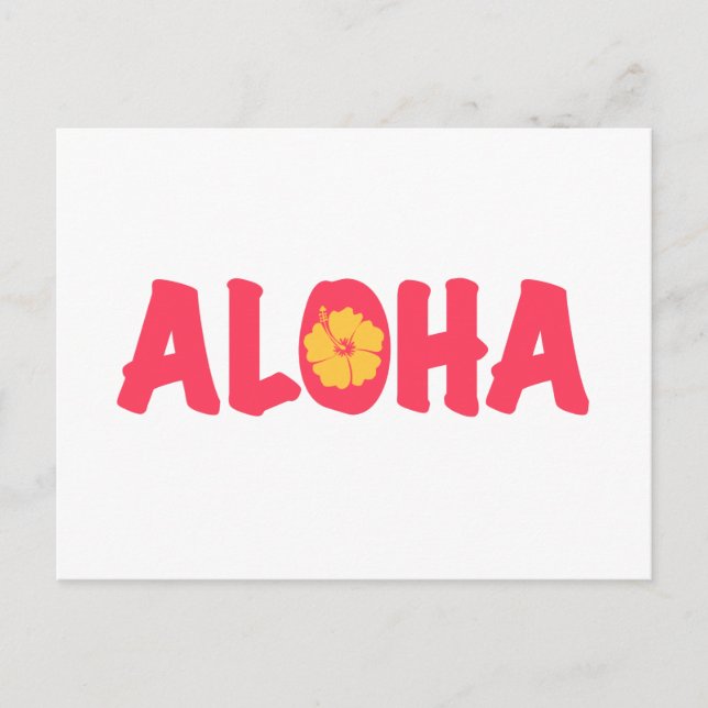 Aloha Postcard (Front)