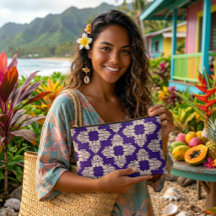 Aloha print tropical