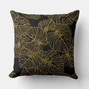 Aloha print Tropical throw pillow