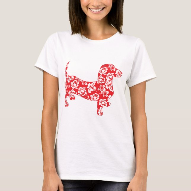 Aloha Red Doxies T-Shirt (Front)