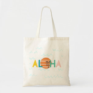 "Aloha" Reusable Tote Bag
