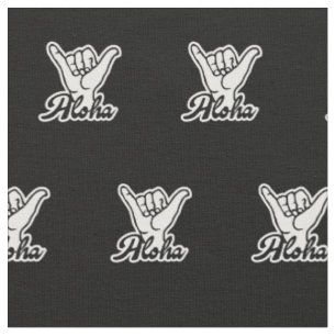 Aloha Shaka Hand, Hang Loose Fabric