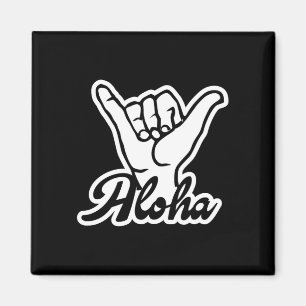 Aloha Shaka Hand, Hang Loose sign Magnet