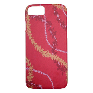 Aloha Shirt Red Leis Hawaiian iPhone 8/7 Case