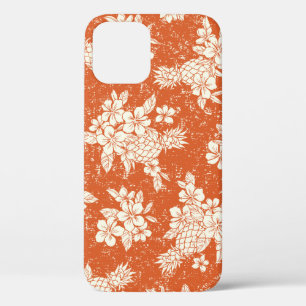 Aloha Spirit: Hibiscus-Pineapple Harmony. iPhone 12 Case