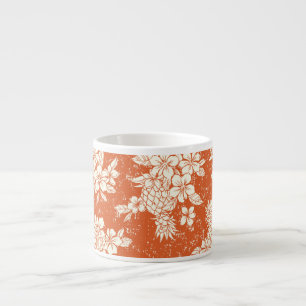 Aloha Spirit: Hibiscus-Pineapple Harmony. Espresso Cup