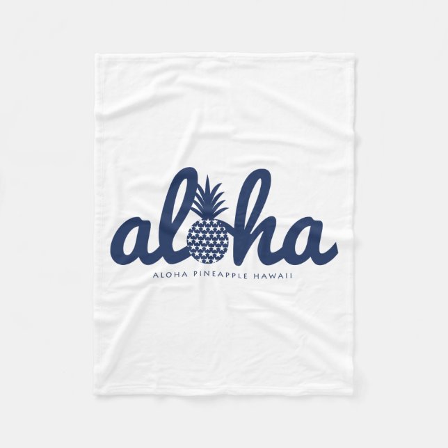 aloha(star) 018 fleece blanket (Front)