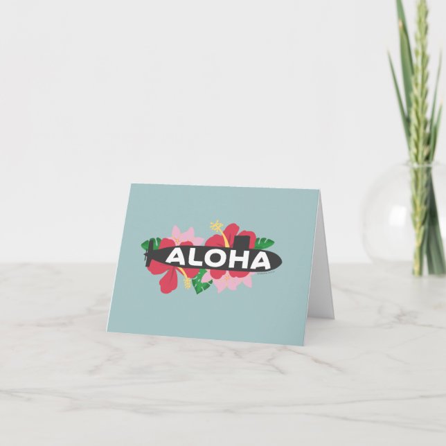 Aloha Submarine Note Card (Front)