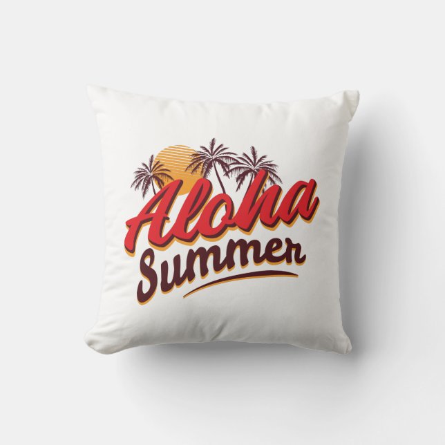 Aloha Summer Cushion (Front)