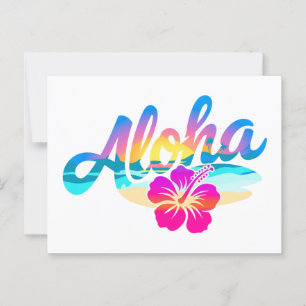 Aloha Summer Postcard