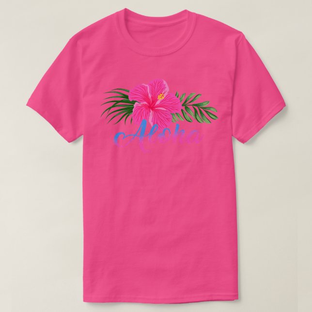 Aloha Summer Vacation Hawaii Aloha Lovers Women Me T-Shirt (Design Front)