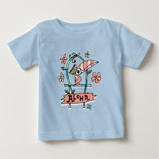 Aloha Tiki Bird Baby Shirt