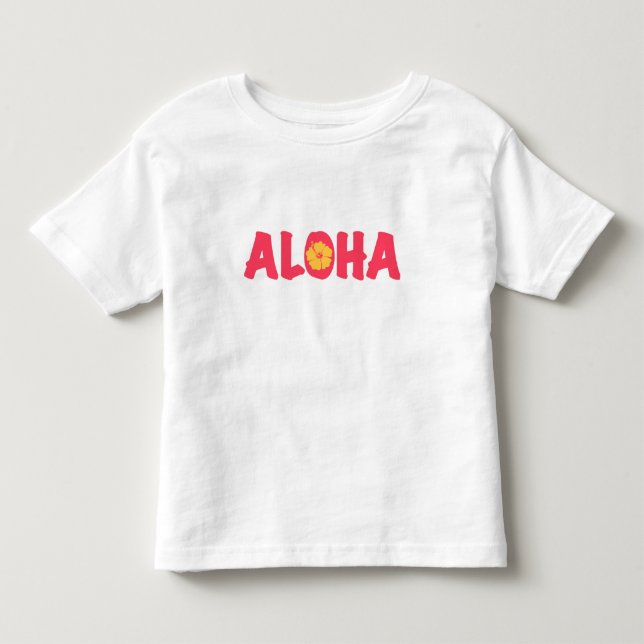 Aloha Toddler T-shirt (Front)
