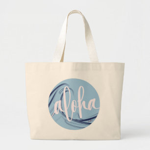 Aloha Tote Bag with Kai Ocean theme
