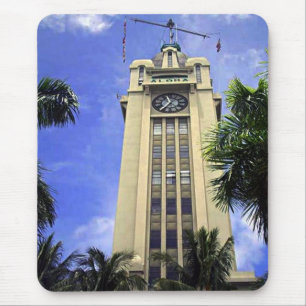Aloha Tower Hawaiian Mousepad