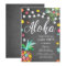 Aloha Tropical Birthday party invite Hawaii Luau