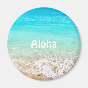 Aloha Tropical Hawaiian Ocean Magnet