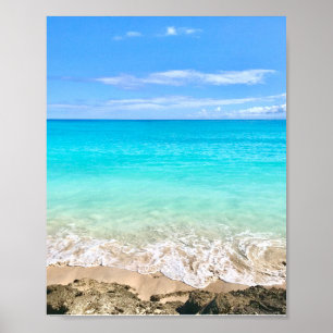 Aloha Tropical Hawaiian Ocean  Poster