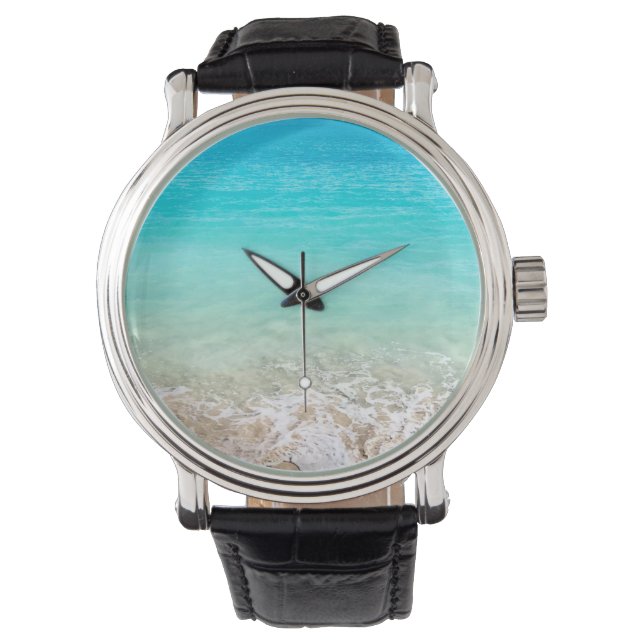 Aloha Tropical Hawaiian Ocean  Watch (Front)