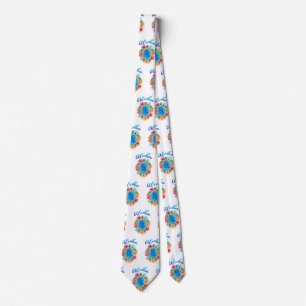 Aloha Tropical Honu Sea Turtle Tie