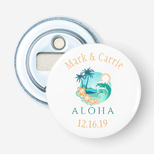Aloha Tropical Personalised Bottle Opener