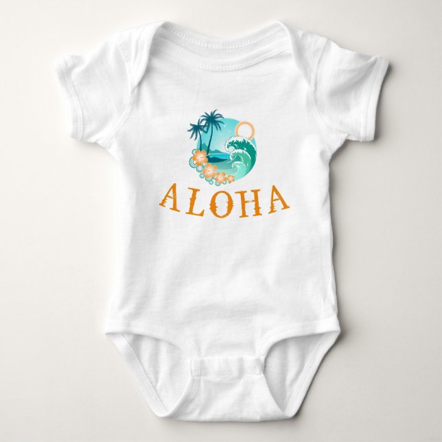 Aloha Tropical Tee (Front)
