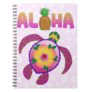 Aloha Tropical Turtle Notebook