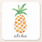 Aloha Tropical Watercolor Pineapple