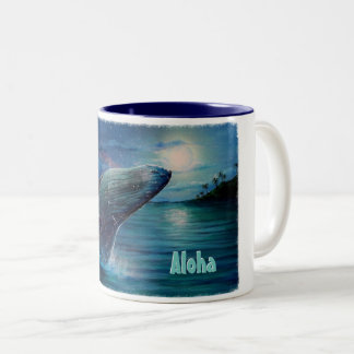 Aloha Two-Tone Coffee Mug