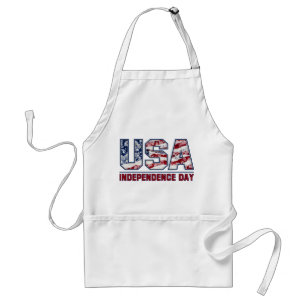 Aloha USA Independence Day American Standard Apron