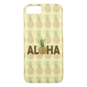 Aloha Vintage Pineapple Hawaiian Hawaii iPhone 8/7 Case
