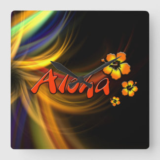 Aloha - Wall Clock