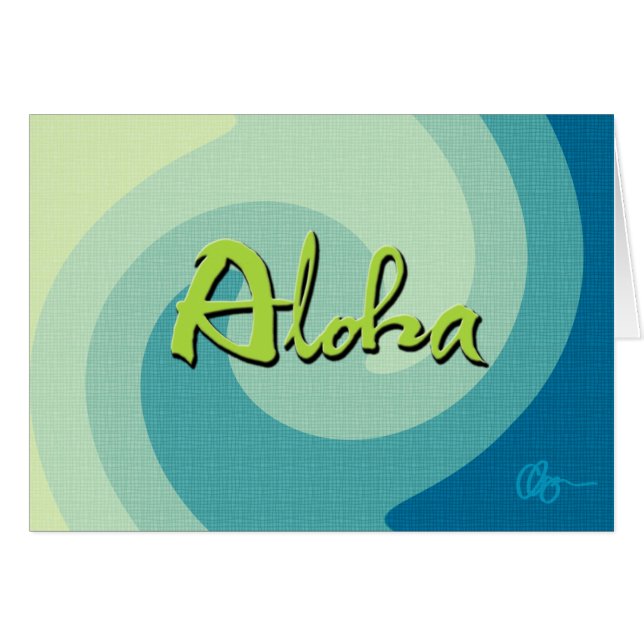 Aloha Waves (Front Horizontal)