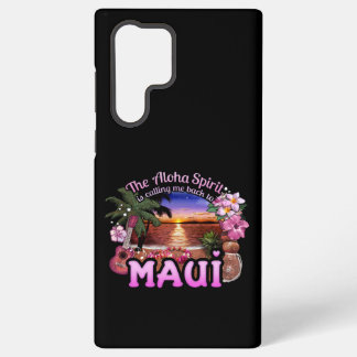 AlohaSpirit Maui calling Samsung Galaxy Case