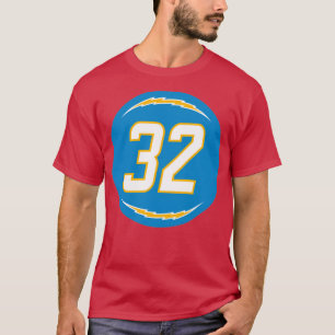 Alohi Gilman Number 32 Jersey Los Angeles Chargers T-Shirt