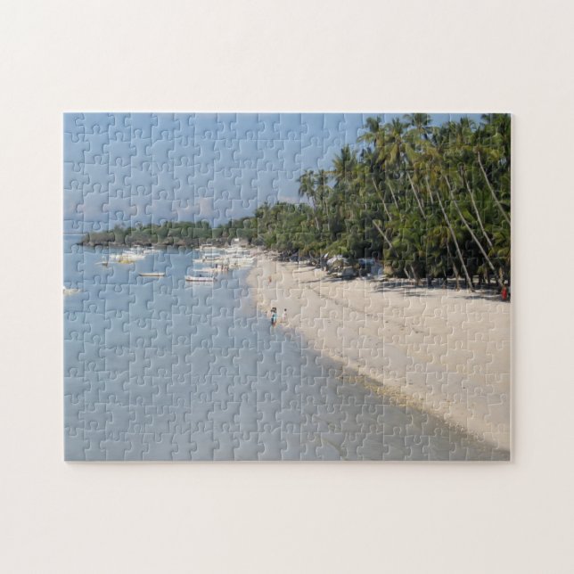 Alona Beach, Panglao Island, Bohol, Philippines Jigsaw Puzzle (Horizontal)