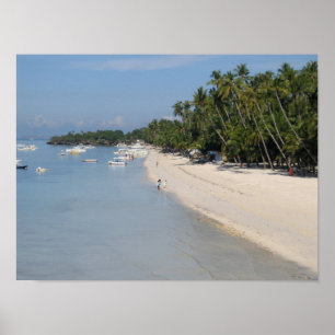 Alona Beach, Panglao Island, Bohol, Philippines Poster