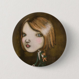 Alone 6 Cm Round Badge