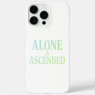 Alone & Ascended – The Art of Elevated Solitude iPhone 16 Pro Max Case