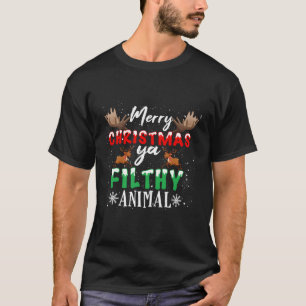 Alone At Home Movies Merry You Filty Animal T-Shirt