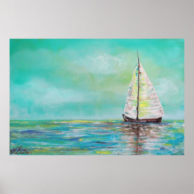 Alone At Sea Poster (Front)