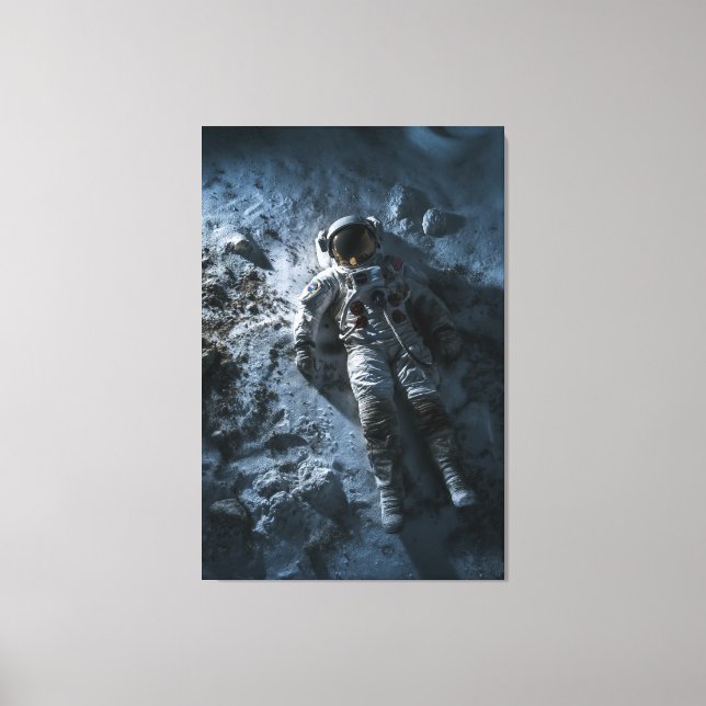 Alone in Space Canvas Print (Front)